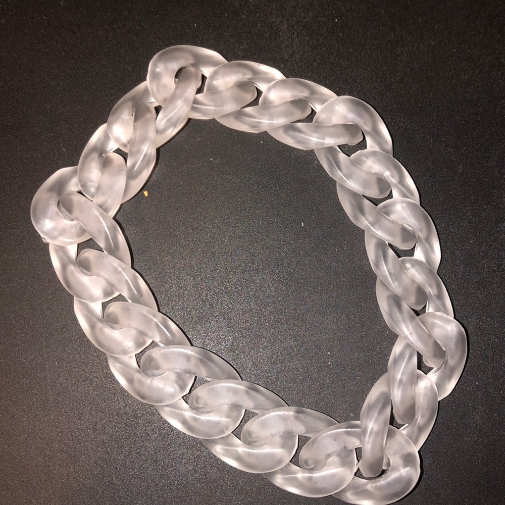 Frosted Acrylic Cuban Links Chain